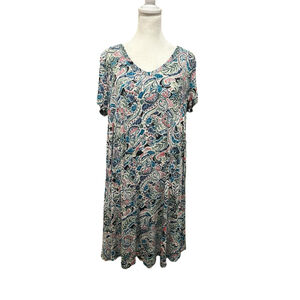 Rachel Zoe Size 1X Los Angeles‎ New York Multi-Colored Paisley Floral Short